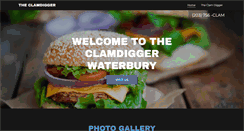 Desktop Screenshot of clamdiggerwaterbury.com