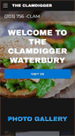 Mobile Screenshot of clamdiggerwaterbury.com